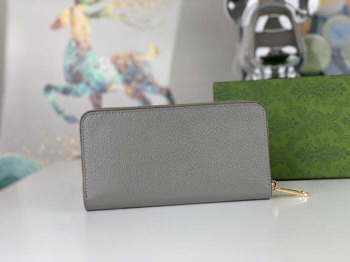 Wallet Gucci Grey Size 10x3cm