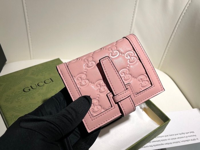 Wallet Gucci Grey Size 11.5x10x3cm