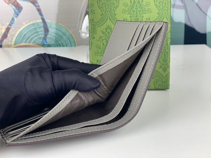 Wallet Gucci Grey Size 11x9cm