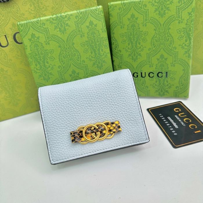 Wallet Gucci White Size 11x9x3cm