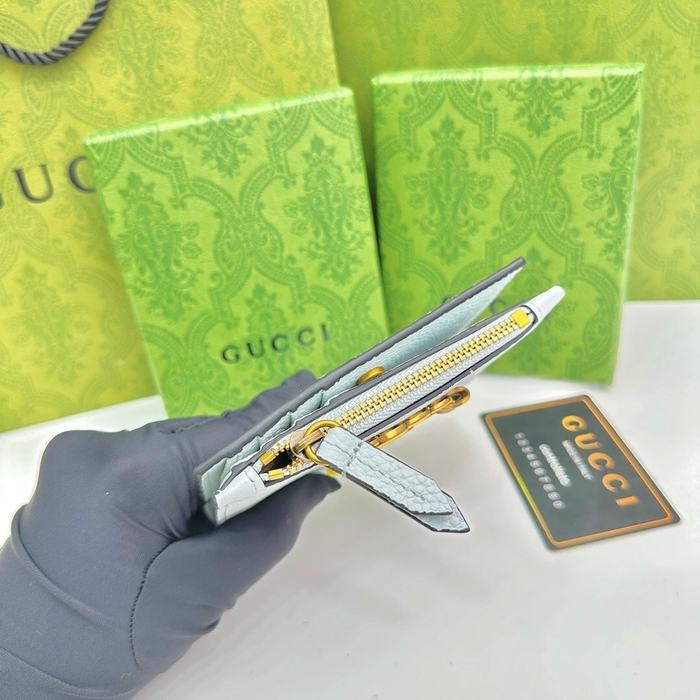 Wallet Gucci White Size 12.5x9x2cm