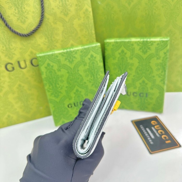 Wallet Gucci White Size 12.5x9x2cm