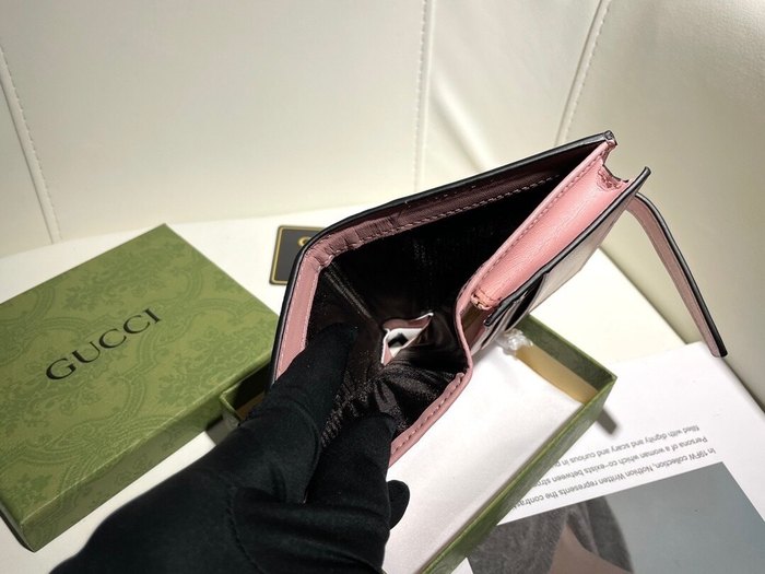 Wallet Gucci canvas bifold wallet Black Size 11.5x10x3cm