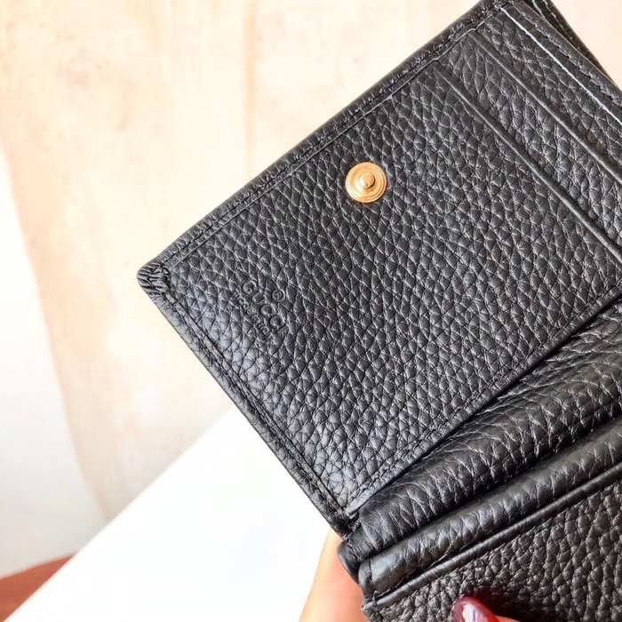 Wallet Gucci small leather wallet Black Size 10x8.5x2.5