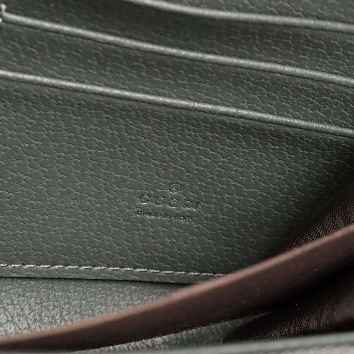 Wallet Gucci zip around long wallet Grey Size 19x10.5x2.5cm