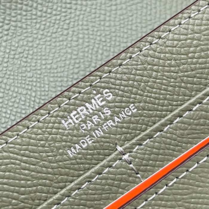 Wallet Hermès Constance Green Size 14x12cm