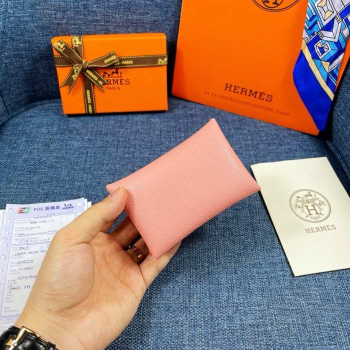 Wallet Hermes Beige Size 10x6cm 001