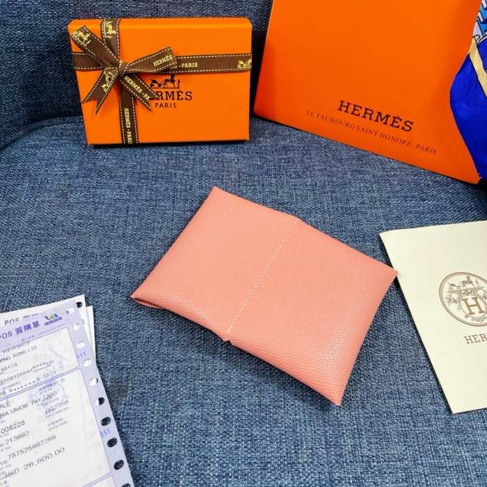 Wallet Hermes Beige Size 10x6cm 001