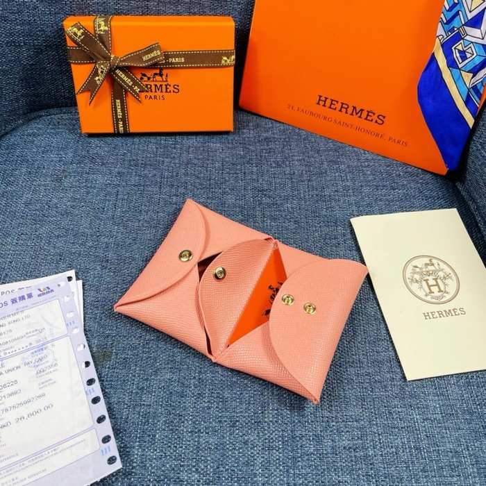 Wallet Hermes Beige Size 10x6cm 001