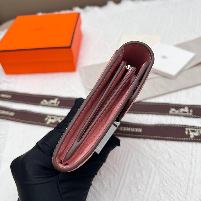 Wallet Hermes Constance White Size 14x12cm