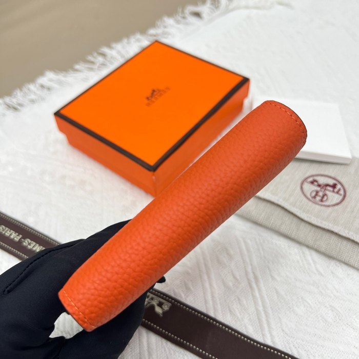 Wallet Hermes bifold wallet White Size 12x10cm