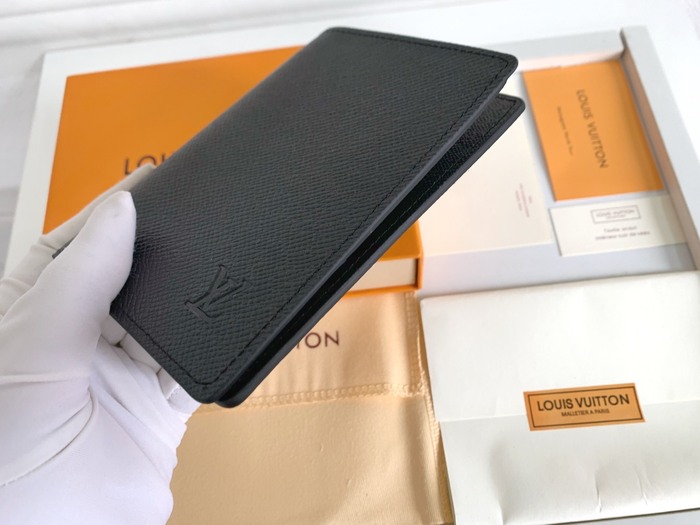 Wallet Louis Vuitton Black Size 10x14cm