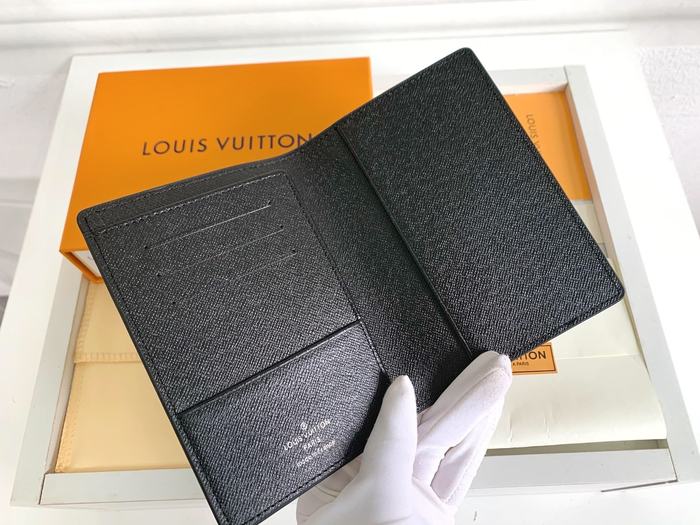 Wallet Louis Vuitton Black Size 10x14cm