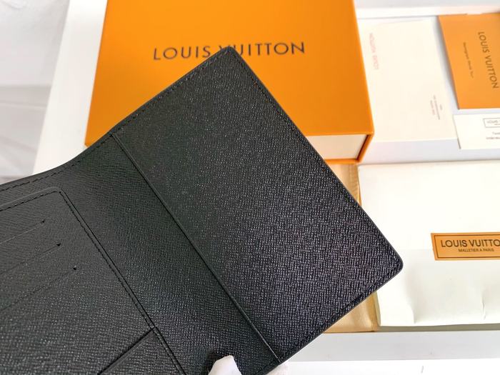 Wallet Louis Vuitton Black Size 10x14cm