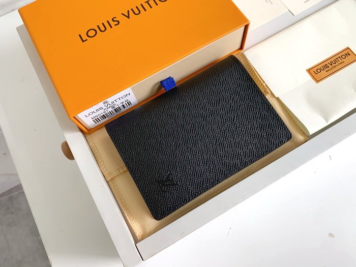 Wallet Louis Vuitton Black Size 10x14cm