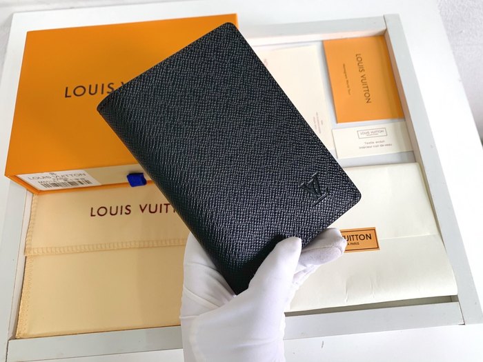 Wallet Louis Vuitton Black Size 10x14cm