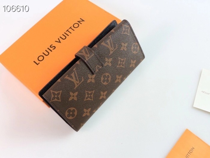 Wallet Louis Vuitton Brown Size 19x10