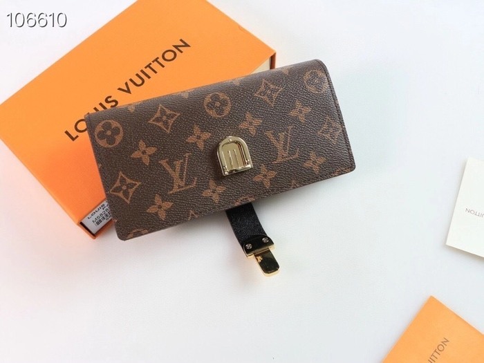 Wallet Louis Vuitton Brown Size 19x10