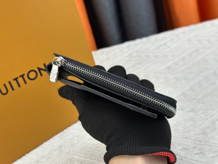 Wallet Louis Vuitton Epi Zippy compact Black Size 13x18x1cm