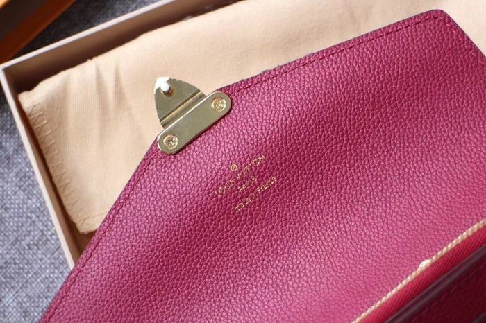 Wallet Louis Vuitton Pochette Métis Burgundy Size 19x10.5x2.5cm