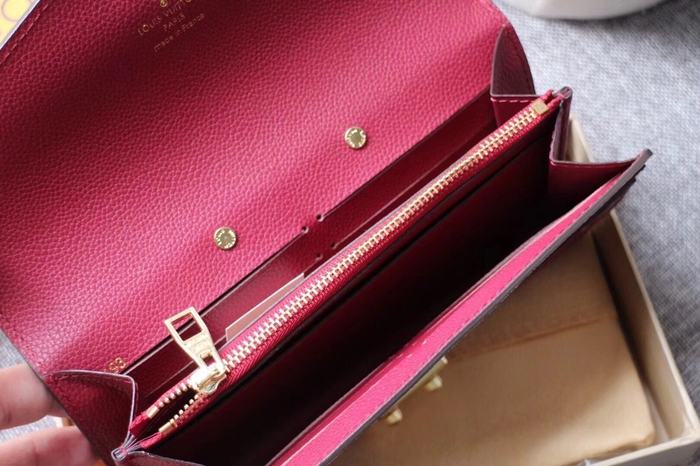 Wallet Louis Vuitton Pochette Métis Burgundy Size 19x10.5x2.5cm