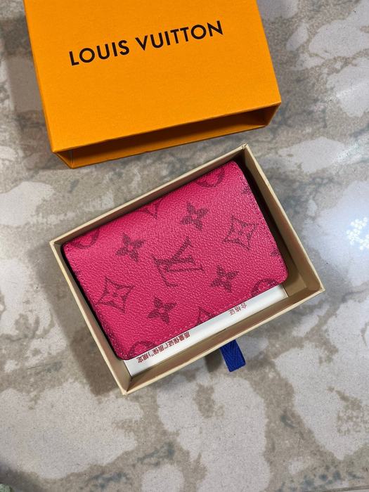 Wallet Louis Vuitton Red Size 8x11cm