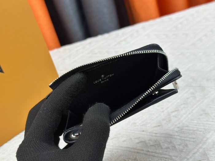 Wallet Louis Vuitton Zippy Coin Purse Black Size 13x18x1cm