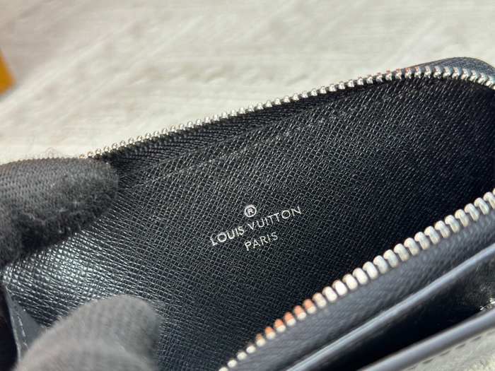Wallet Louis Vuitton Zippy Coin Purse Black Size 13x18x1cm