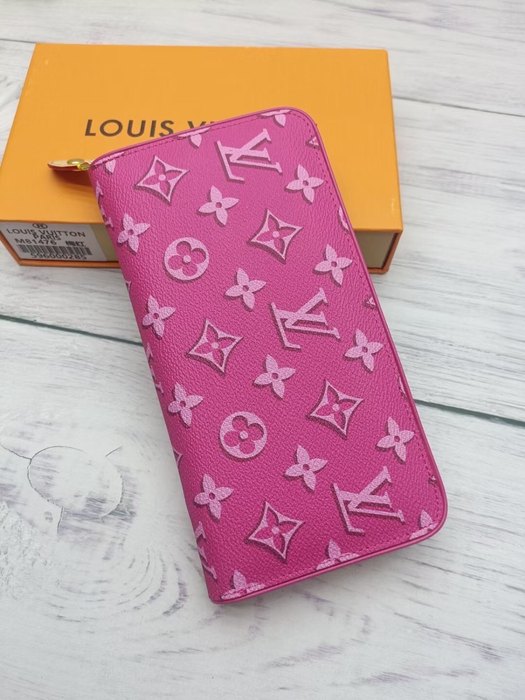 Wallet Louis Vuitton Zippy Wallet White Size 19.5x10.5x2