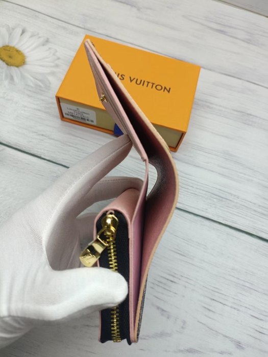 Wallet Louis Vuitton compact zip around wallet Black Size 11.5x8.5x2.2