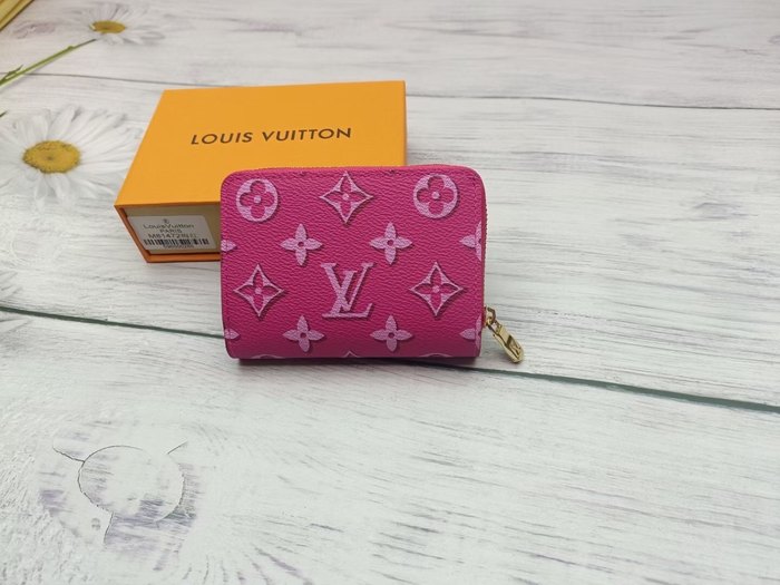 Wallet Louis Vuitton compact zip around wallet Black Size 11.5x8.5x2.2