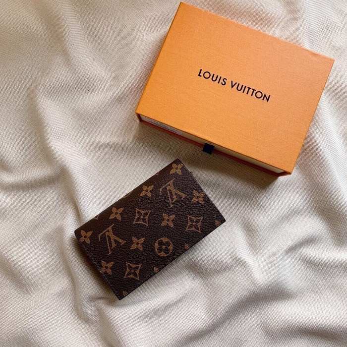 Wallet Louis Vuitton compact zip wallet Brown Size 13.5x9.5x3.5cm