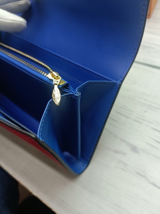 Wallet Louis Vuitton flap wallet Red