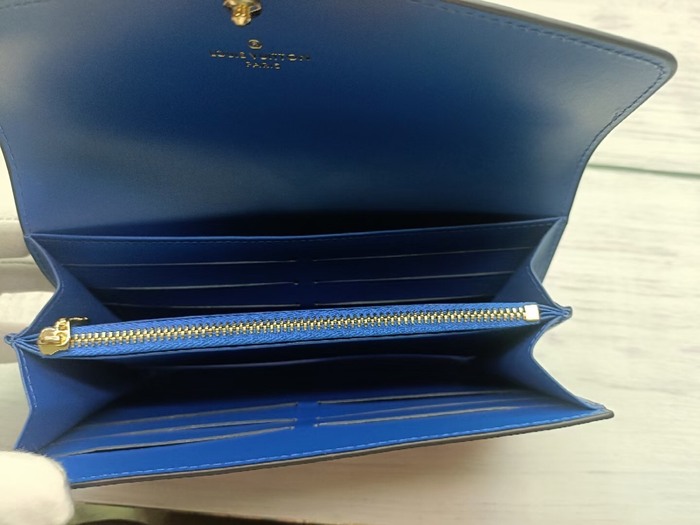 Wallet Louis Vuitton flap wallet Red