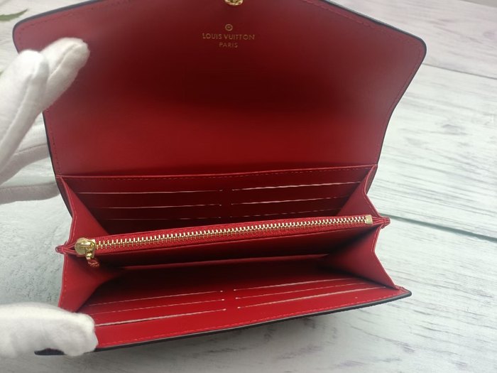 Wallet Louis Vuitton long flap wallet Blue