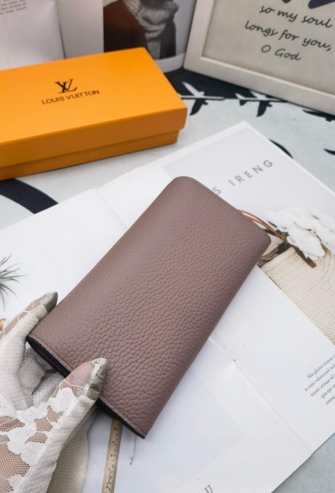 Wallet Louis Vuitton long flap wallet Brown