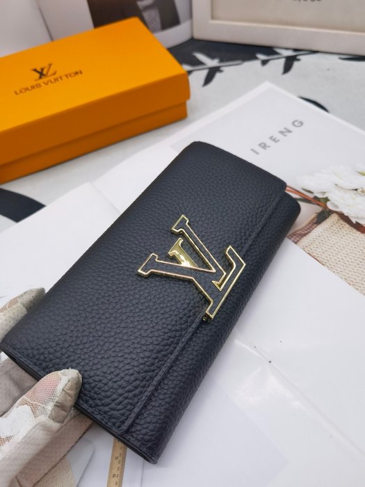 Wallet Louis Vuitton long wallet Black