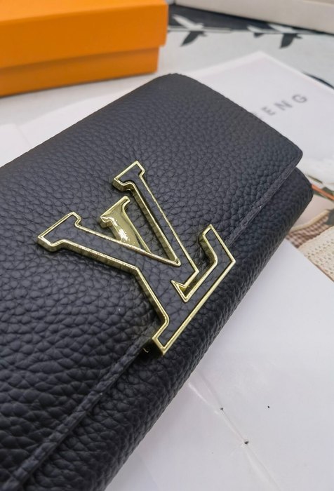 Wallet Louis Vuitton long wallet Black