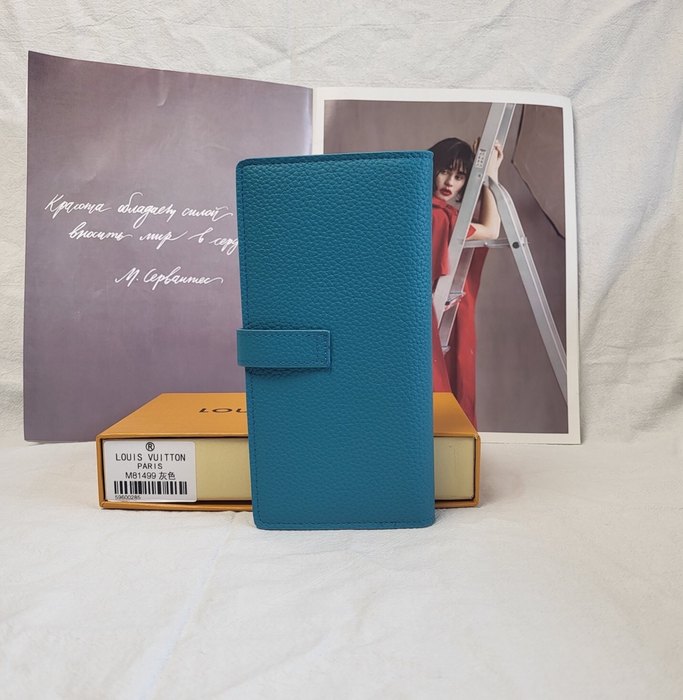 Wallet Louis Vuitton long wallet Black Size 10x19x1.7cm