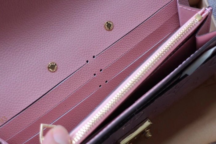 Wallet Louis Vuitton long wallet Tan Size 19x10.5x2.5cm