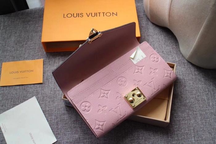 Wallet Louis Vuitton long wallet Tan Size 19x10.5x2.5cm