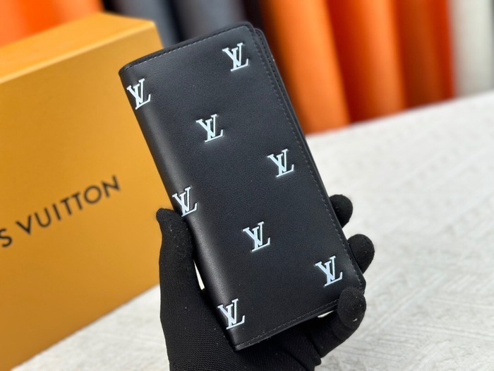 Wallet Louis Vuitton long zip wallet Black