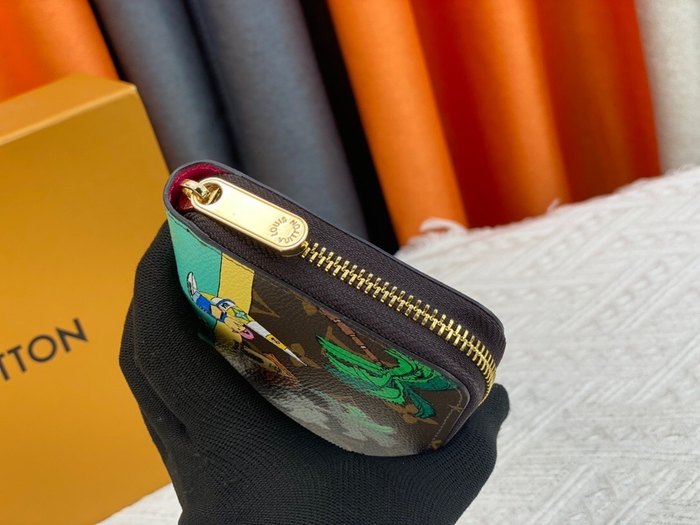 Wallet Louis Vuitton long zip wallet Brown Size 19.5x10.5x2.5cm