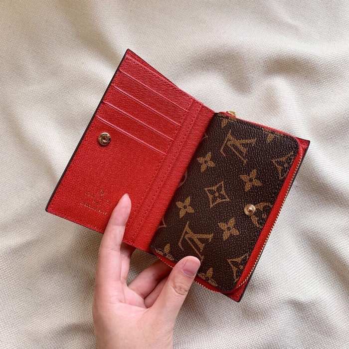 Wallet Louis Vuitton monogram canvas Brown Size 13.5x9.5x3.5cm