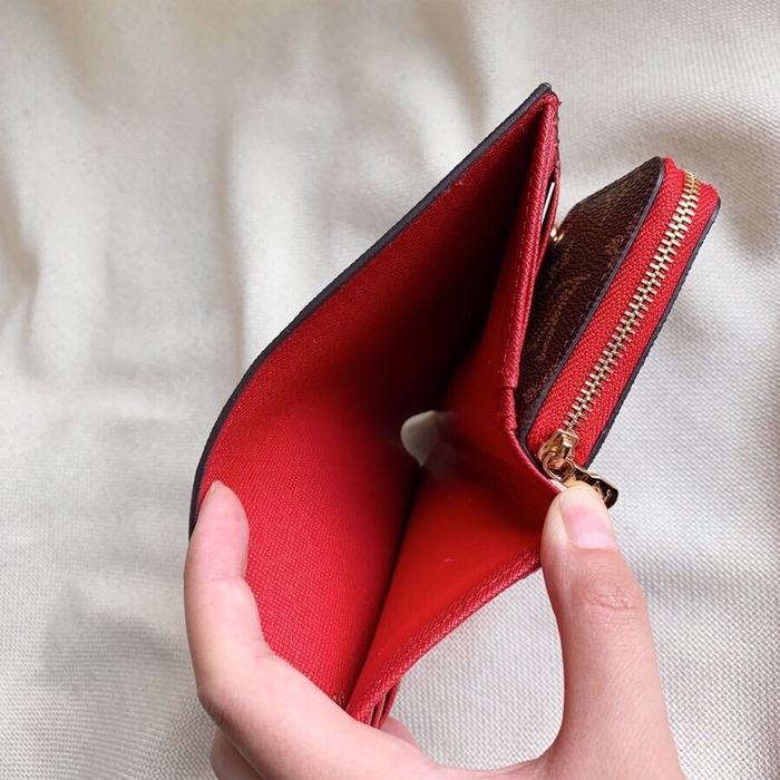 Wallet Louis Vuitton monogram canvas Brown Size 13.5x9.5x3.5cm