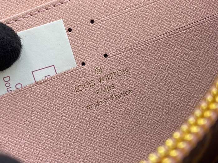 Wallet Louis Vuitton zip around wallet Brown Size 19.5x10.5x2.5cm