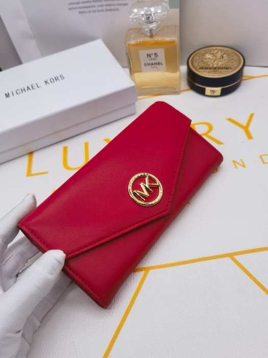 Wallet Michael Kors long flap wallet Red