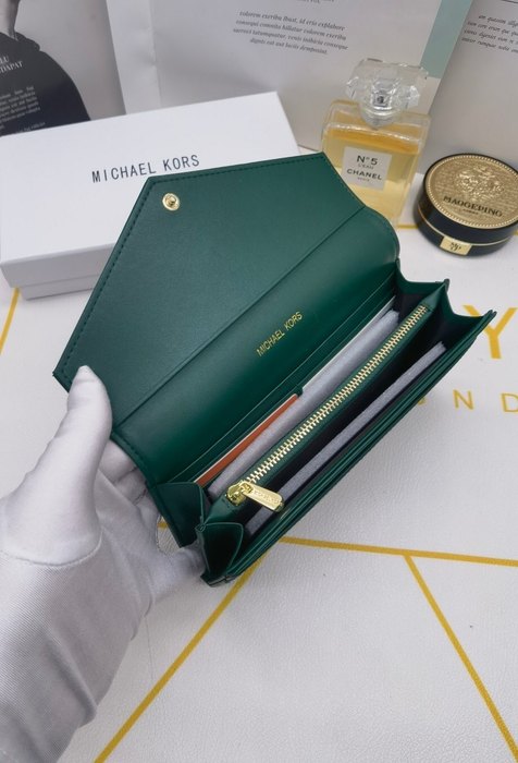 Wallet Michael Kors long wallet Green