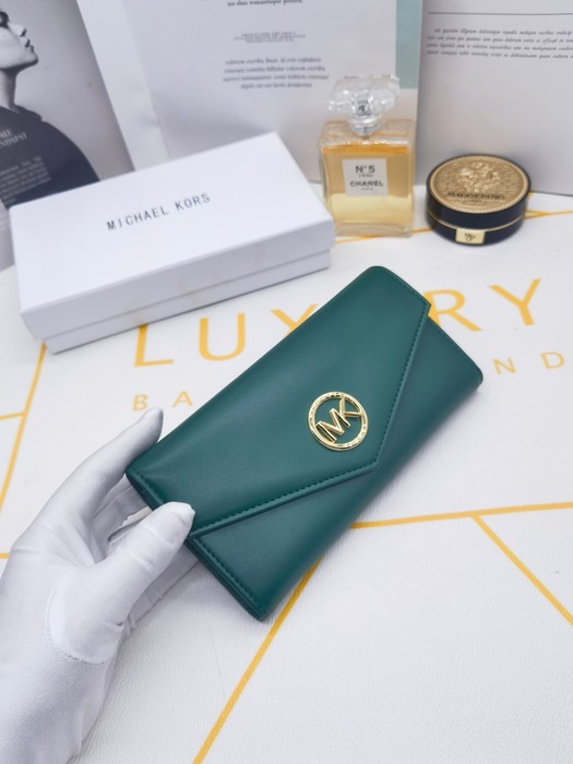 Wallet Michael Kors long wallet Green
