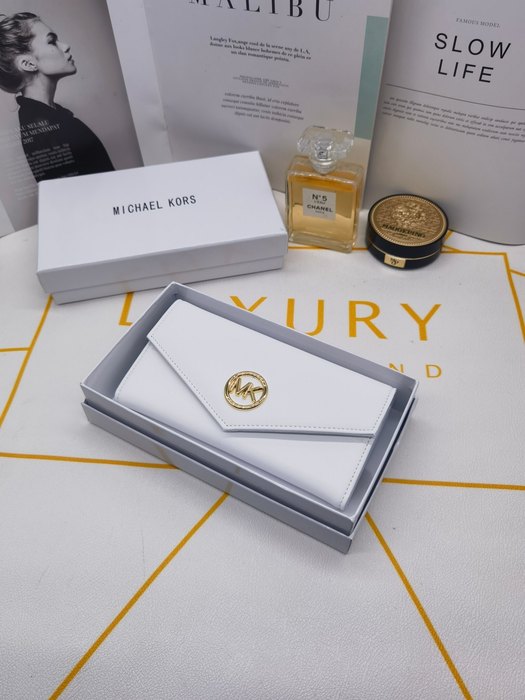 Wallet Michael Kors long wallet White